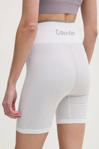 Calvin Klein Wo - Seamless Bike Short Beyaz