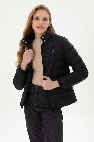 U.s. Polo Assn. Kadın Siyah Mont 50312005-vr046 Siyah