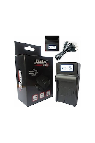 Blk22 Panasonic Şarj Aleti Cihazı Dijital Göstergeli