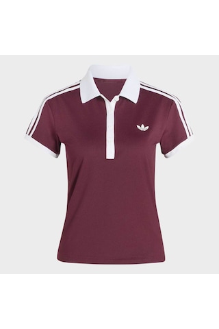 Adidas Ky8891 Classıcs Polo Kadın Tişört Bordo
