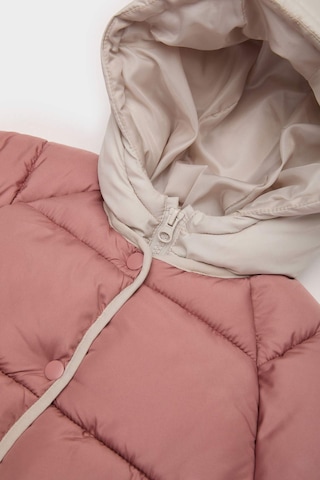 Defacto Kız Bebek Kapüşonlu Fermuarlı Şişme Mont C5312a525aubn564 Kahve