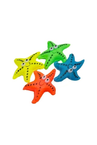 Köpekler İçin Denizyıldızı Figürlü Çiğneme Oyuncağı Tdrtr Çok Renkli