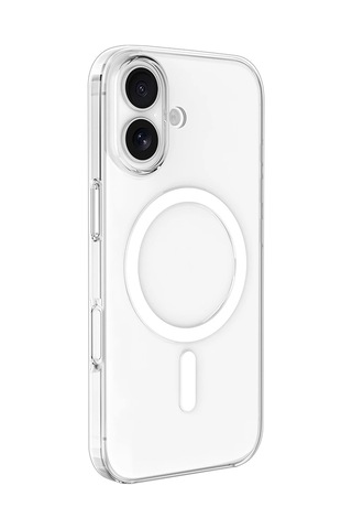 Apple Uyumlu iPhone 16 Plus Kılıf Zore Wireless Şarj Özellikli Şeffaf Kapak