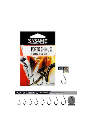 Sasame Porto Chinu X F-846 Serisi Olta İğnesi 2/0