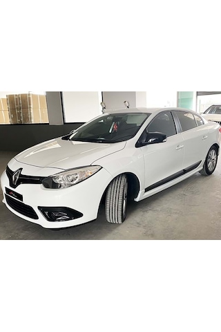 Renault Fluence Sport Marşpiyel Seti Mat Siyah Plastik 2009 -2016