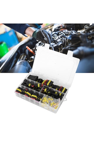 Otomotiv & Motosiklet Su Geçirmez Konnektör Seti - 352'li Su Ve Toz Geçirmez Set