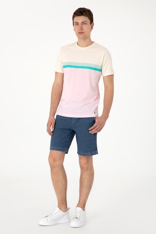 U.s. Polo Assn. Erkek Mavi Şort Jean 50304368-dn0022 Mıd Blue