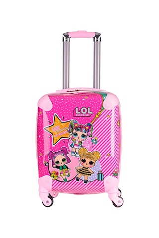 Nishev.com Evini Sev Lol Surprise Woman Kız Çocuk Valizi Pembe