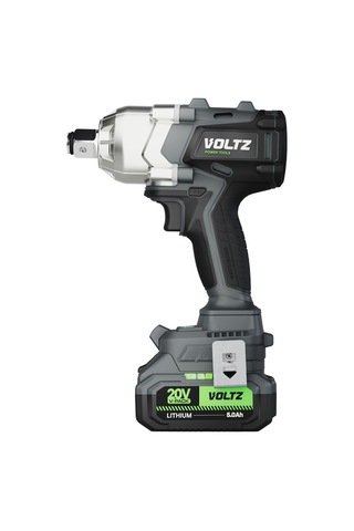 Voltz Vzıw201 20v 5ah Çift Akülü Kömürsüz Darbeli Somun Sıkma Sökme 1000nm
