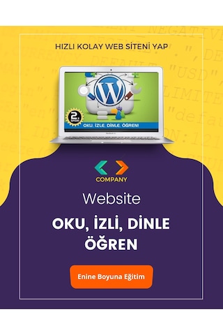 WordPress Eğitim Seti (Süper İki Kitap)