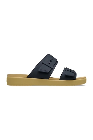 Crocs Brooklyn Tokalı Alçak Sandalet Siyah
