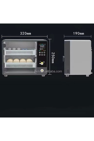 Küçük 24 Tavuk Yumurtası Kapasiteli Tam Otomatik Hobi Kabin Tip Kuluçka Makinesi
