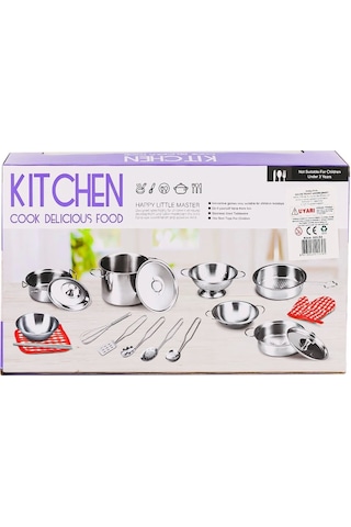 666-b8 Metal Çay Seti -toysan Oyuncak