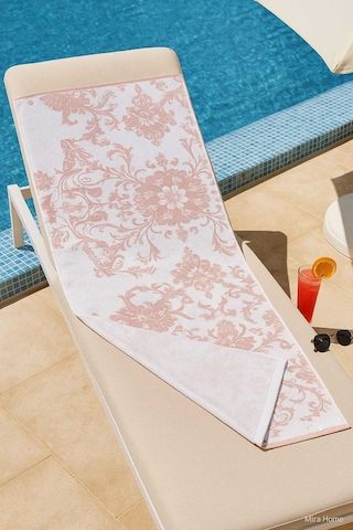 Unisex Desenli Baskılı Deniz Plaj Havlusu Otantik Nar Çiçeği 70x140 Cm - Seçenek: 36 Çok Renkli