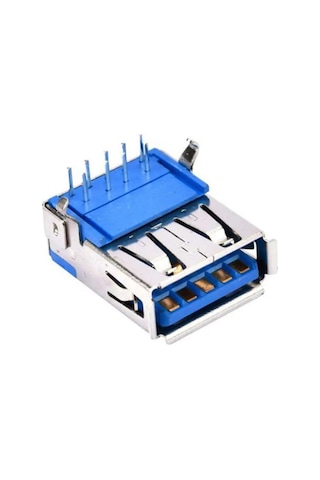 Usb 3.0 Dişi Konnektör 9 Pin Pcb Şase Dişi Usb Soket 10 Adet