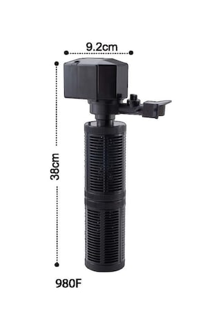 Dophin 980F Akvaryum İç Filtresi. (1500 Lt/Saat. 29.3 Watt)