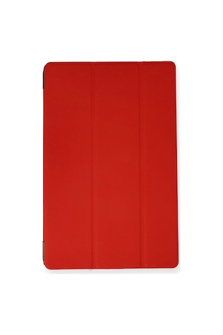 Uray Store Apple iPad Uyumlu 2022 10.9 10.nesil Kılıf Tablet Smart Kılıf - Kırmızı Arka Kapak