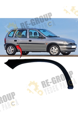 Opel Corsa B Arka Çamurluk Ağız Bakaliti -dodik- 1993-2000 -sağ- 173186 Sağ Arka Dodik Opel Corsa B Arka Çamurluk Ağız Bakaliti -dodik- 1993-2000 -sağ- 173186 Sağ Arka Dodik