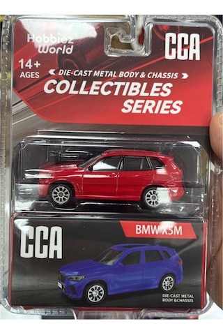 Cca Collectibles Series Bmw X5 M Kırmızı 1/64 Model Araba