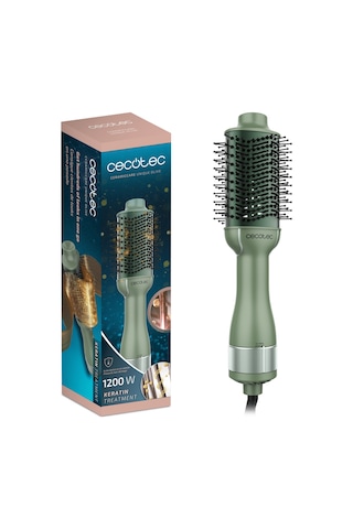 Ceramiccare Unique Olive Saç Kurutma Ve Şekillendirme Fırçası