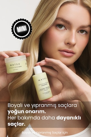 Matsu Professional Boyalı Ve Hasar Görmüş Saçlar Için Yoğun Onarıcı Intensive Repair Saç Bakım Şampuanı 100 ML