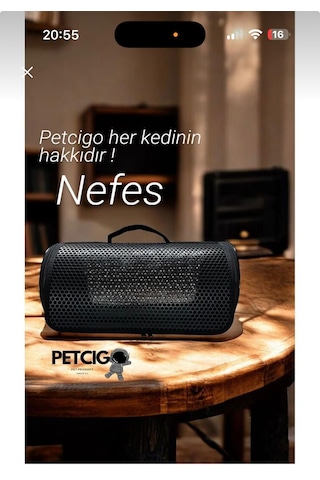 Köpek Taşıma Çantası Kabin Boy Uçak Onaylı 10 Kg 40x30x23 Cm