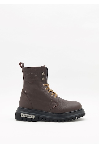 Harley Davidson Dearie Erkek Bot Brown / Baskılı Deri