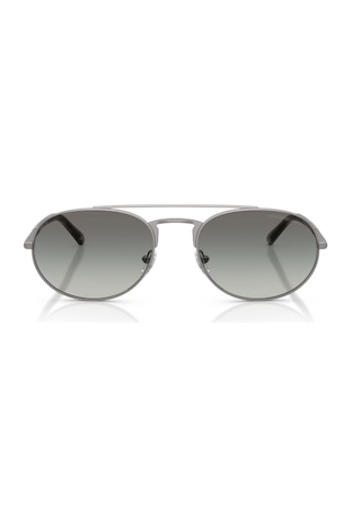 Emporio Armani Ea 2171 300311 57 Erkek Pilot Gri Metal Güneş Gözlüğü Gri