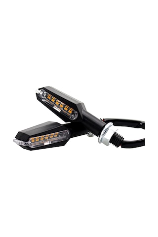 Motosiklet Led Sinyal Lambası Çift Taraflı Led Sinyal Lamba Seti 2 Li