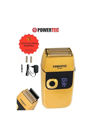 Powertec TR-550 Saç & Sakal Kesme Makinesi Rose Gold