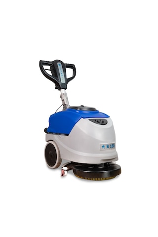 Cleanvac B-180 Akülü Dar Alan Zemin Temizleme Makinesi