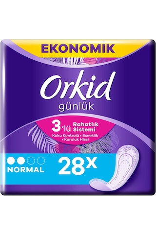 Orkid Günlük Ped Normal 9 x 28'li