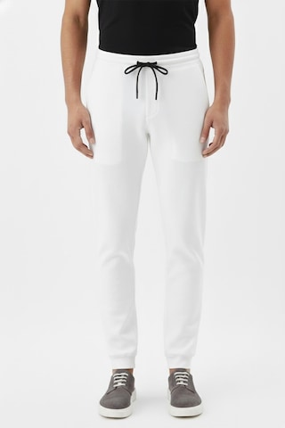 Sabri Özel Giotelli Ekru Normal Kesim Regular Fit Pamuklu Örme Jogger Pantolon