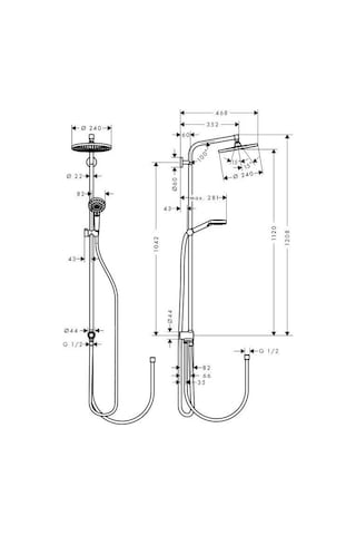 Hansgrohe Crometta S240 Reno Duş Kolonu Diğer