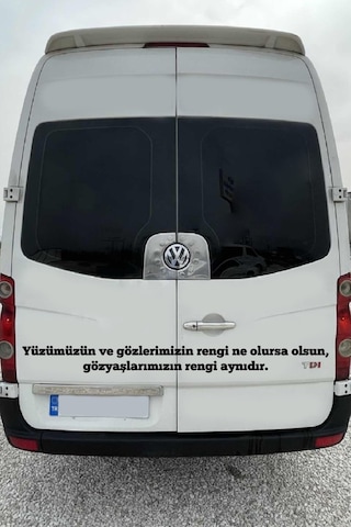 Oto Cam Yazı Sözleri Ticari-servis-dolmuş-panelvan Uzun Sticker Model 23