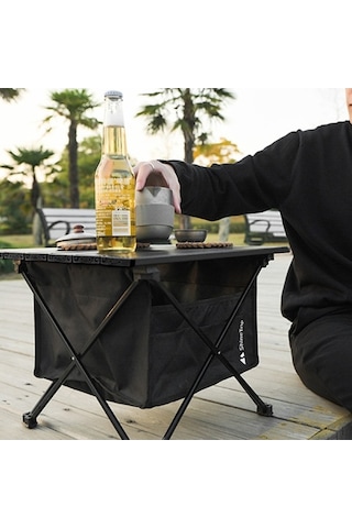 Trendooze Su Sofrası, Saklama Renkli Piknik Oturma Masası Kullanımı Katlanır Kamp Hava/bahçe Geçirmez Düzeni Çok Cepli Çantası Açık & Vs Çok Renkli