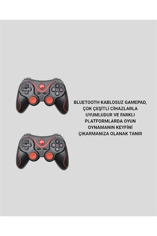 Mey İthalat Bluetooth Kablosuz Oyun Kolu Android İphone Pc Uyumlu 94444602