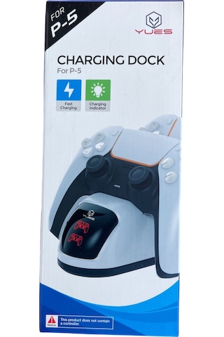 Yues Ps5 Dualsense Şarj Istasyonu Ps5 Uyumlu Şarj Standı
