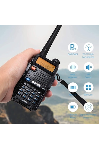 Jokmae Kask İçi Telsiz Sistemi Baofeng Uv-5r İçin Kablosuz Mini Kulaklık-mikrofon Seti, 1800mah Şarj Edilebilir Pil, Siyah, Ab Standardı