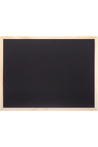 Infıld 45x60 Cm Antrasit Rengi Ahşap Profilli Tebeşir Tahtası 157358768 Diğer