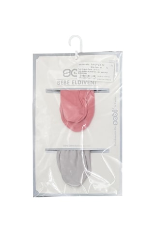 Sebi Bebek Eldiveni 0-3 Ay 9903 Bordo-gri Bordo - Gri