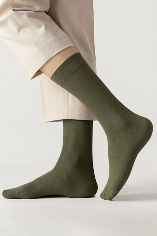 Kral Socks Erkek Yazlık Bambu Soket Uzun 8 Çift Karma Renkli Çorap Asorti