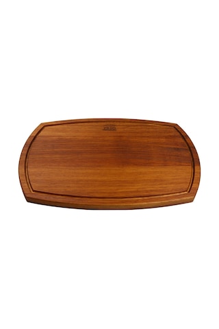 Dört Kenarı Oval Tahta 26x36cm