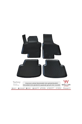 Volkswagen Jetta Paspas 2011 Sonrası 3D Havuzlu Wöller Paspas