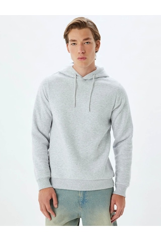 Koton Erkek Sweatshirt Gri 5wam70001mk 25ky59000107 Y5906 Gri