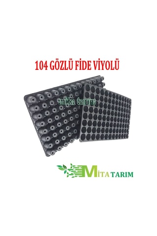 104 Göz Fide Viyolu, 4 Adet, Fide Viyolü, Tohum Yetiştirme Viyolü (394288547)
