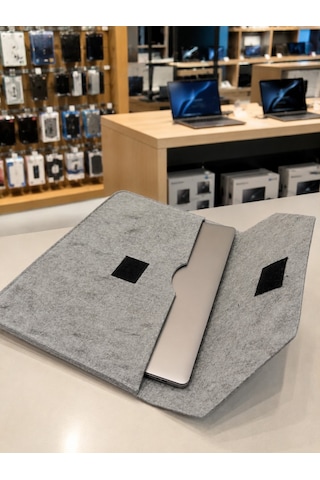Newfull Doly Case 13 Inç Laptop / Notebook Kılıf Çantası Gri