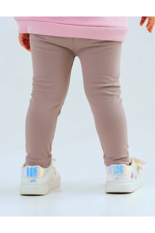 Xo Kids Kız Çocuk Tayt 9 Ay - 4 Yaş 59604 Vizon