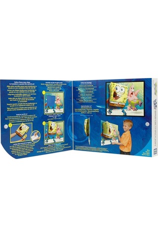 Mega Puzzle 110 Parça 3 Boyutlu Puzzle Breakthrough Sponge Bob 2