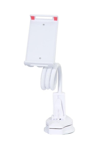 Juo Ayarlanabilir Esnek Tablet ve Telefon Tutucu Beyaz
